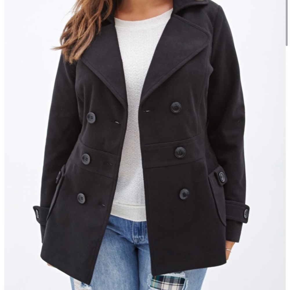 Black Pea Coat